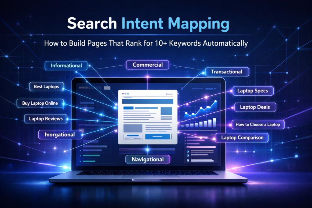 Search intent mapping SEO guide to rank multiple keywords in 2026
